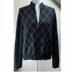 Charter Club Size XL Zip Up Sweater